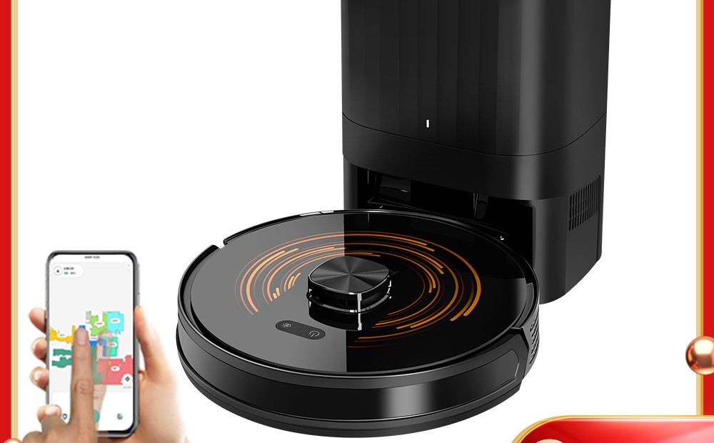 Robot aspirador ABIR K30 — succión de 6500PA